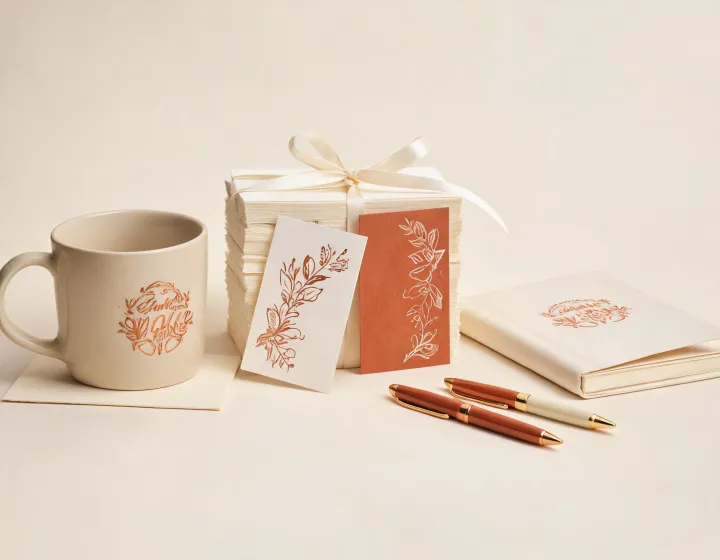 Personalized stationery product assortment
